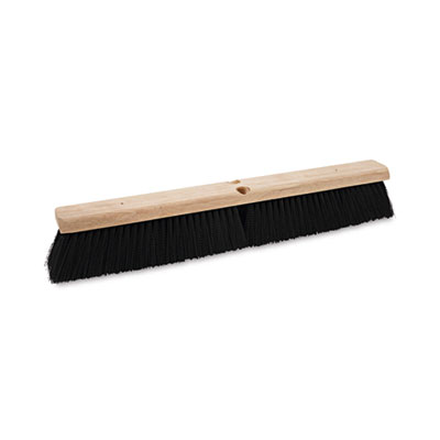 Boardwalk® Floor Brush Head, 3″ Black Polypropylene Bristles - Cleaning Supplies